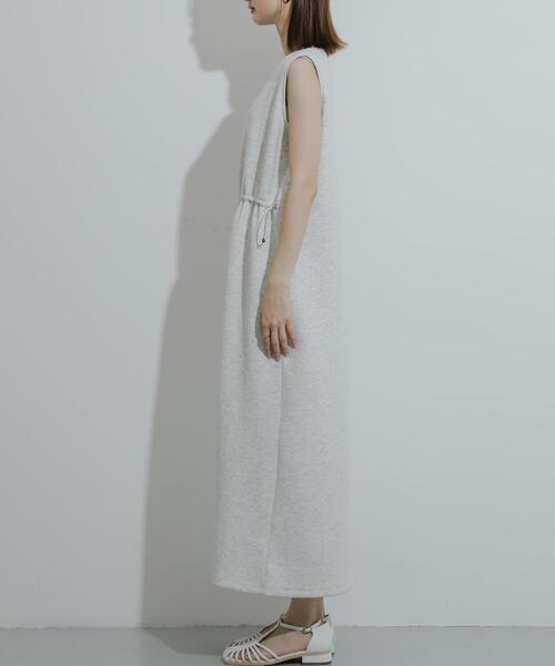 SENSE OF PLACE by URBAN RESEARCH（センスオブプレイスバイアーバンリサーチ）の「ウエストドロストワンピース（ワンピース・レディース・ライトブルー/ブラック/ライトグレー・S/ONE）」の11枚目の写真