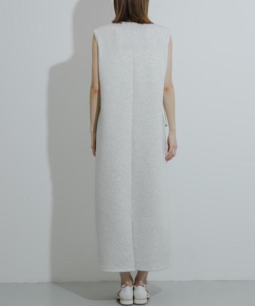 SENSE OF PLACE by URBAN RESEARCH（センスオブプレイスバイアーバンリサーチ）の「ウエストドロストワンピース（ワンピース・レディース・ライトブルー/ブラック/ライトグレー・S/ONE）」の12枚目の写真