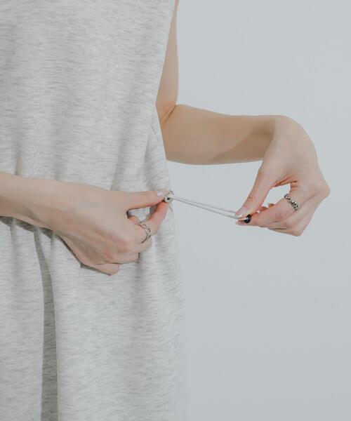 SENSE OF PLACE by URBAN RESEARCH（センスオブプレイスバイアーバンリサーチ）の「ウエストドロストワンピース（ワンピース・レディース・ライトブルー/ブラック/ライトグレー・S/ONE）」の13枚目の写真