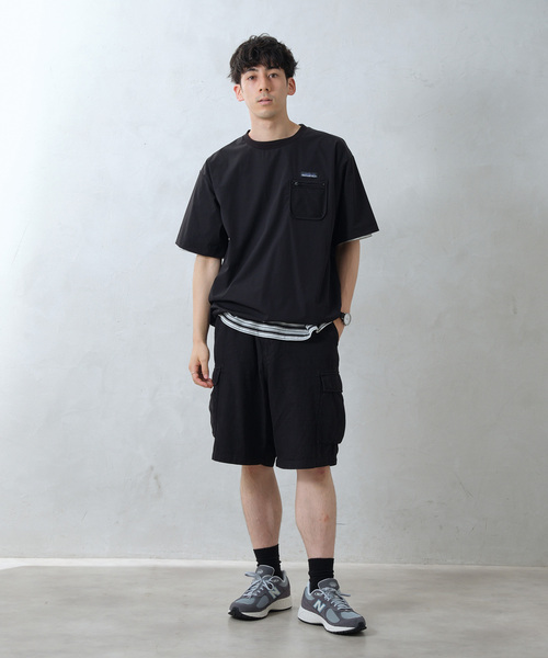 THOUSAND MILE（サウザンドマイル）の「《追加》THOUSAND MILE 別注セットアップ上下+トートバッグ 3点セット（シャツ/ブラウス・メンズ・ブラック/ネイビー・LARGE/MEDIUM）」の3枚目の写真