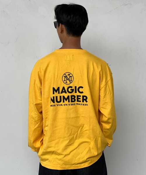 MAGIC NUMBER(マジック ナンバー)の「【MAGIC NUMBER】STOCK LOGO US COTTON L/S T-SHIRT / ストック ロゴ ユーエス コットン ロングスリーブティーシャツ(Tシャツ/カットソー・メンズ・ブラック/ホワイト/イエロー/グレー・X-LARGE/LARGE/MEDIUM)」の20枚目の写真