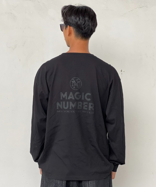 MAGIC NUMBER(マジック ナンバー)の「【MAGIC NUMBER】STOCK LOGO US COTTON L/S T-SHIRT / ストック ロゴ ユーエス コットン ロングスリーブティーシャツ(Tシャツ/カットソー・メンズ・ブラック/ホワイト/イエロー/グレー・X-LARGE/LARGE/MEDIUM)」の18枚目の写真