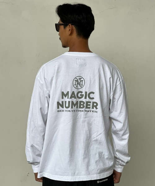 MAGIC NUMBER(マジック ナンバー)の「【MAGIC NUMBER】STOCK LOGO US COTTON L/S T-SHIRT / ストック ロゴ ユーエス コットン ロングスリーブティーシャツ(Tシャツ/カットソー・メンズ・ブラック/ホワイト/イエロー/グレー・X-LARGE/LARGE/MEDIUM)」の17枚目の写真