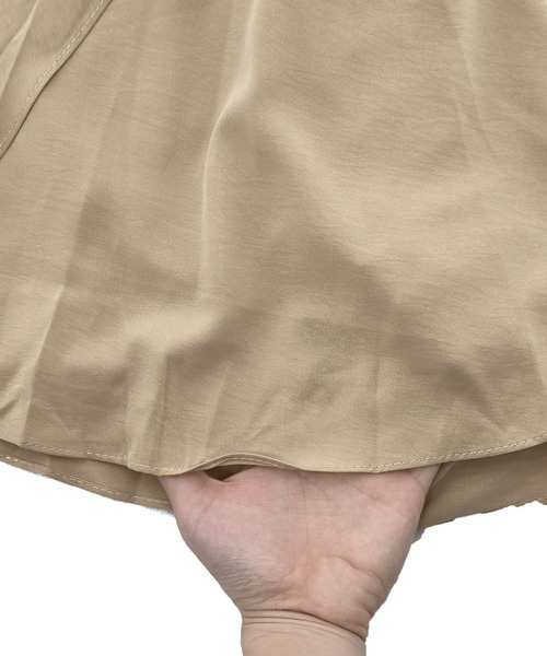 Amulet(アミュレット)の「シフォンショートパンツ(その他パンツ・レディース・ブラック/ベージュ・XL/L/M)」の3枚目の写真