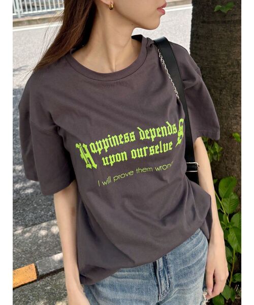 EVRIS(エヴリス)の「【WEB限定】レースビスチェSETTシャツ(Tシャツ/カットソー・レディース・グレー/ホワイト・FREE)」の9枚目の写真