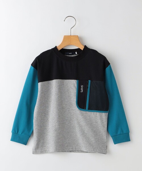 SHIPS（シップス）の「SHIPS KIDS:100～130cm /〈接触冷感/UVカット〉長袖 TEE（Tシャツ/カットソー・キッズ・オフホワイト/グレー・100/110/120/130）」の15枚目の写真