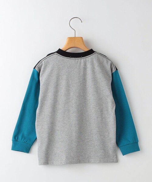 SHIPS（シップス）の「SHIPS KIDS:100～130cm /〈接触冷感/UVカット〉長袖 TEE（Tシャツ/カットソー・キッズ・オフホワイト/グレー・100/110/120/130）」の16枚目の写真