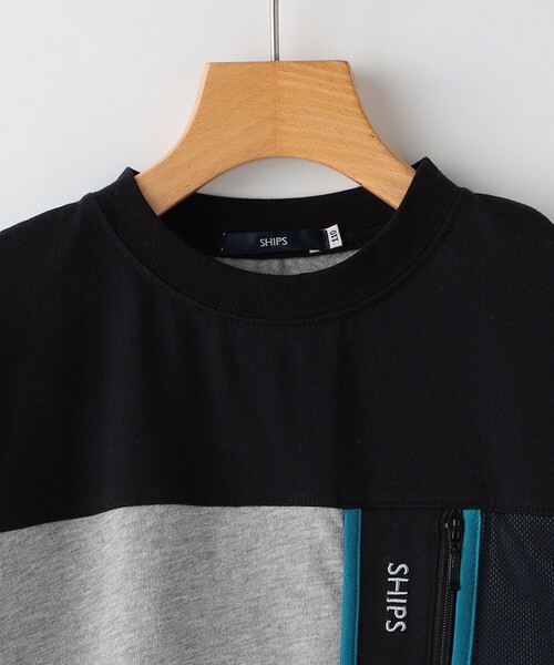 SHIPS（シップス）の「SHIPS KIDS:100～130cm /〈接触冷感/UVカット〉長袖 TEE（Tシャツ/カットソー・キッズ・オフホワイト/グレー・100/110/120/130）」の17枚目の写真