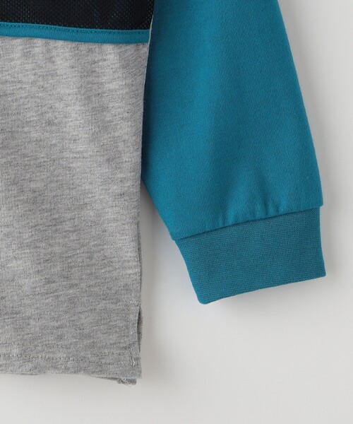 SHIPS（シップス）の「SHIPS KIDS:100～130cm /〈接触冷感/UVカット〉長袖 TEE（Tシャツ/カットソー・キッズ・オフホワイト/グレー・100/110/120/130）」の18枚目の写真