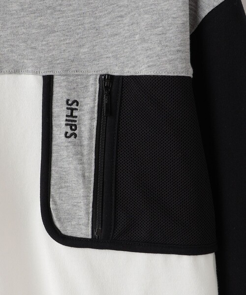 SHIPS（シップス）の「SHIPS KIDS:100～130cm /〈接触冷感/UVカット〉長袖 TEE（Tシャツ/カットソー・キッズ・オフホワイト/グレー・100/110/120/130）」の19枚目の写真