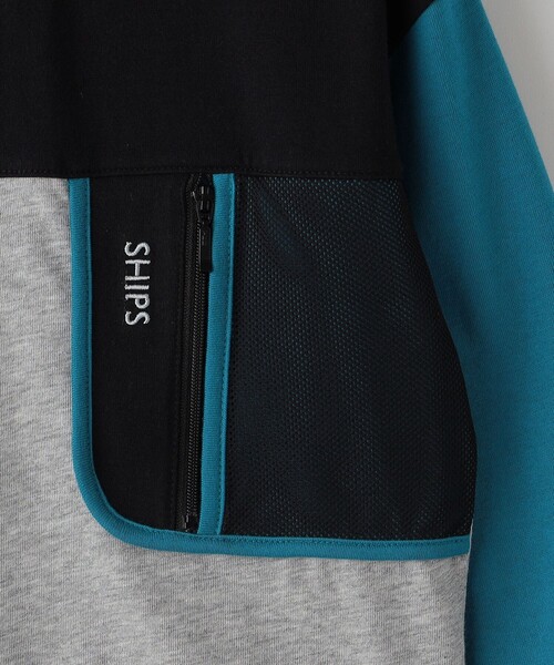 SHIPS（シップス）の「SHIPS KIDS:100～130cm /〈接触冷感/UVカット〉長袖 TEE（Tシャツ/カットソー・キッズ・オフホワイト/グレー・100/110/120/130）」の20枚目の写真