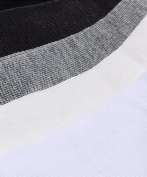 Champion（チャンピオン）の「【Champion/チャンピオン】ノンパイル5Pソックス（ソックス/靴下・レディース・ブラック・ﾌﾘ-）」の4枚目の写真