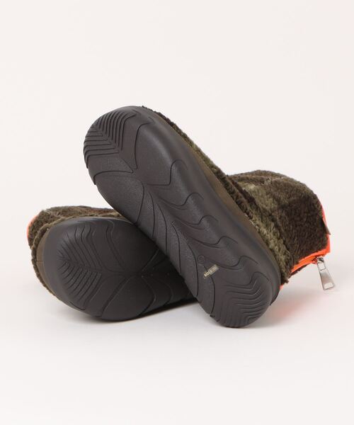 Rin clover（リンクローバー）の「厚底 モコモコあたたか バックファスナー ショートブーツ（ブーツ・レディース・ブラウン/カーキ・S/M/L/LL）」の12枚目の写真