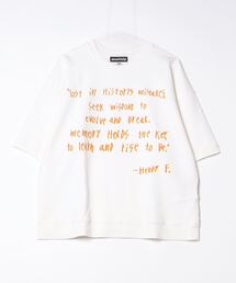 MONITALY | MONITALY/モニタリー French Terry Cropped S/S Sweat/半袖スウェット(Tシャツ/カットソー)