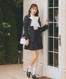 麻調マルチボタンジャケット