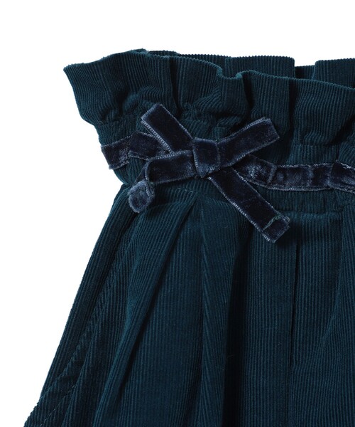 こども ビームス（コドモビームス）の「コーデュロイ ショーツ イン スカート 2024（100～140cm）（スカート・キッズ・ブルー系その他4/レッド系その他7・110/100/140/130/120）」の18枚目の写真