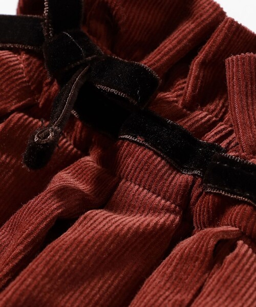 こども ビームス（コドモビームス）の「コーデュロイ ショーツ イン スカート 2024（100～140cm）（スカート・キッズ・ブルー系その他4/レッド系その他7・110/100/140/130/120）」の21枚目の写真