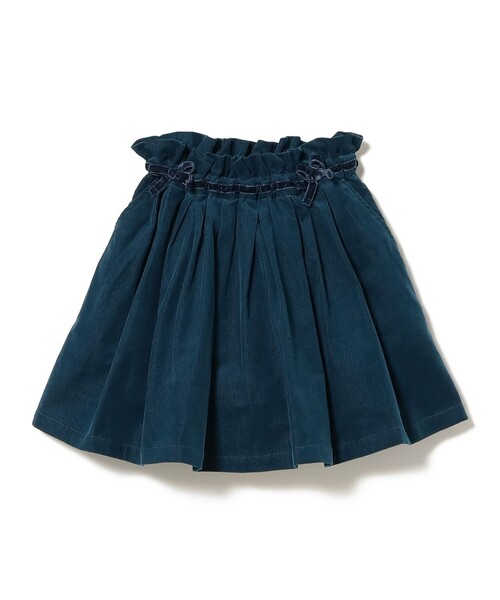 こども ビームス（コドモビームス）の「コーデュロイ ショーツ イン スカート 2024（100～140cm）（スカート・キッズ・ブルー系その他4/レッド系その他7・110/100/140/130/120）」の22枚目の写真