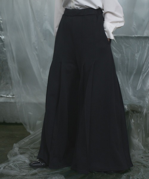 HARE(ハレ)の「タックプリーツスウェットパンツ(HARE)(スウェットパンツ・レディース・ブラック/ブルー系その他・FREE)」の7枚目の写真