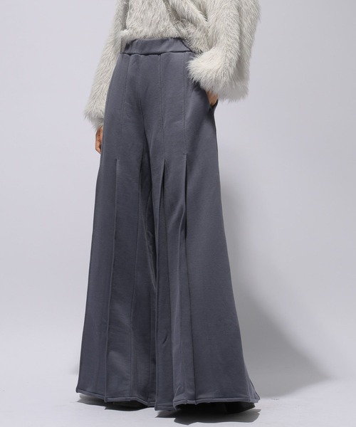 HARE(ハレ)の「タックプリーツスウェットパンツ(HARE)(スウェットパンツ・レディース・ブラック/ブルー系その他・FREE)」の12枚目の写真