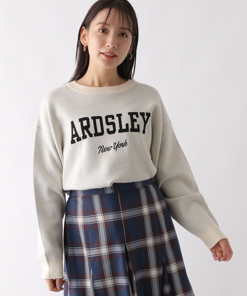 美品⁂センソユニコ⁂ジウ⁂異素材切り替　ドットプルオーバー　アシメ　変形ヘム　M 美品⁂センソユニコ⁂ジウ⁂異素材切り替 ドットプルオーバー