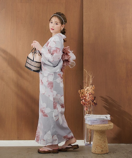 浴衣3点セット（浴衣・帯・下駄）（浴衣）｜sugar nine