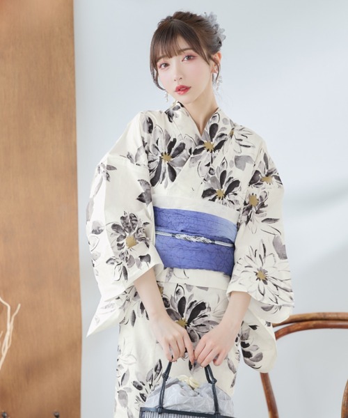 浴衣3点セット（浴衣・帯・下駄）（浴衣）｜sugar nine