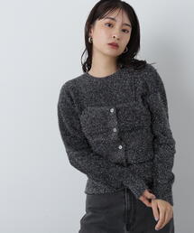 N.（N. Natural Beauty Basic） | ◆ラメフェザービスチェニットセット(ニット/セーター)