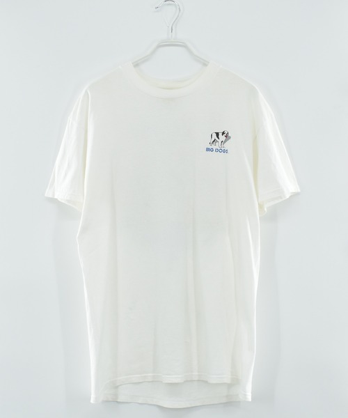 VINTAGE(ヴィンテージ)の「【ヴィンテージ古着】90’s BIG DOGS プリントTシャツ(Tシャツ/カットソー・メンズ・ホワイト・LARGE)」の5枚目の写真