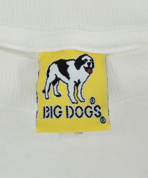 VINTAGE(ヴィンテージ)の「【ヴィンテージ古着】90’s BIG DOGS プリントTシャツ(Tシャツ/カットソー・メンズ・ホワイト・LARGE)」の8枚目の写真