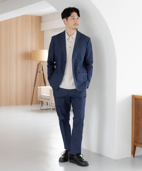 セール】アーバンデニムスラックス+WARM/115892（デニムパンツ