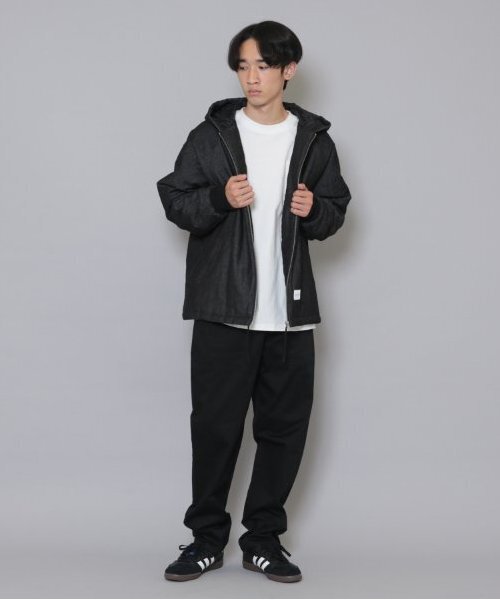 NAUTICA（ノーティカ）の「【大人向けサイズあり】【NAUTICA】デニムジップアップジャケット（ブルゾン・キッズ・ブラック/インディゴブルー・M/L/XL）」の18枚目の写真
