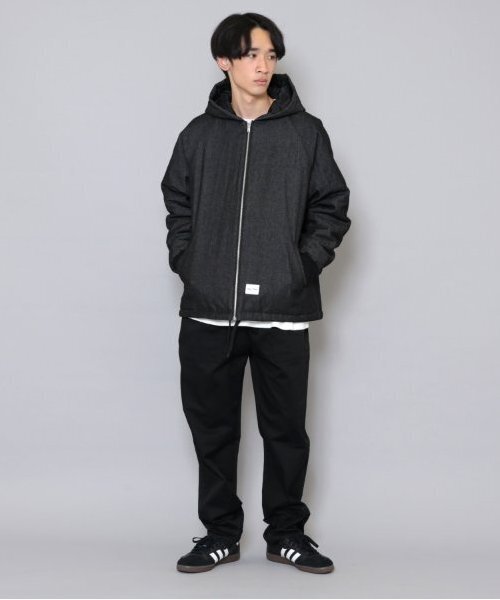 NAUTICA（ノーティカ）の「【大人向けサイズあり】【NAUTICA】デニムジップアップジャケット（ブルゾン・キッズ・ブラック/インディゴブルー・M/L/XL）」の17枚目の写真