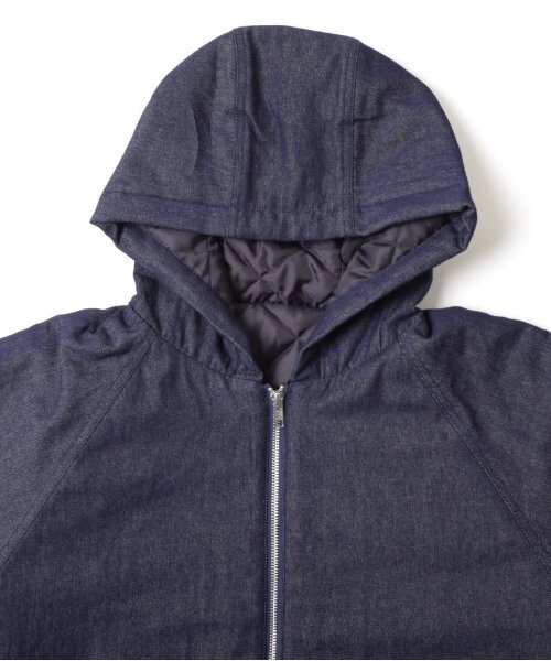 NAUTICA（ノーティカ）の「【大人向けサイズあり】【NAUTICA】デニムジップアップジャケット（ブルゾン・キッズ・ブラック/インディゴブルー・M/L/XL）」の16枚目の写真