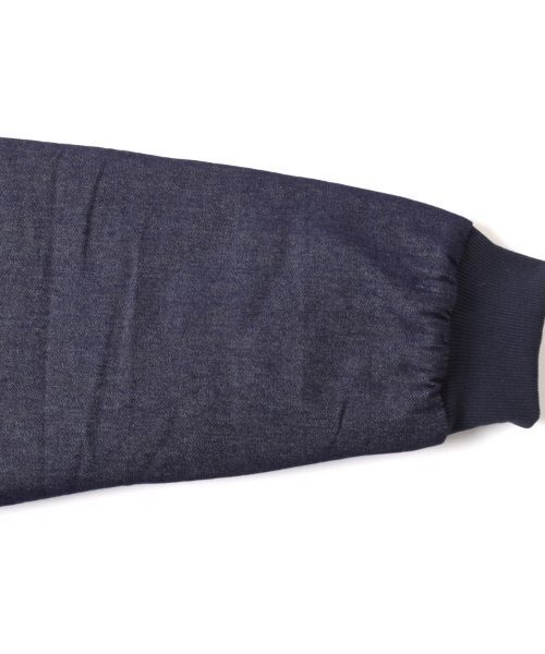 NAUTICA（ノーティカ）の「【大人向けサイズあり】【NAUTICA】デニムジップアップジャケット（ブルゾン・キッズ・ブラック/インディゴブルー・M/L/XL）」の15枚目の写真