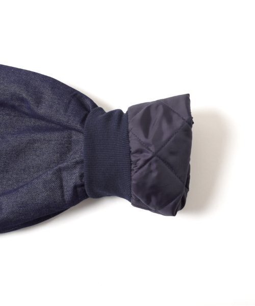 NAUTICA（ノーティカ）の「【大人向けサイズあり】【NAUTICA】デニムジップアップジャケット（ブルゾン・キッズ・ブラック/インディゴブルー・M/L/XL）」の14枚目の写真