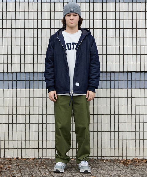 NAUTICA（ノーティカ）の「【大人向けサイズあり】【NAUTICA】デニムジップアップジャケット（ブルゾン・キッズ・ブラック/インディゴブルー・M/L/XL）」の19枚目の写真