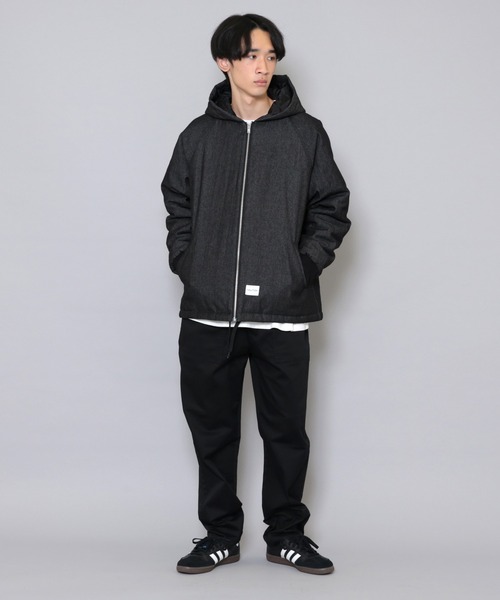 NAUTICA（ノーティカ）の「【大人向けサイズあり】【NAUTICA】デニムジップアップジャケット（ブルゾン・キッズ・ブラック/インディゴブルー・M/L/XL）」の21枚目の写真