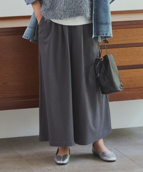 studio CLIP（スタディオクリップ）の「【みんなのリクエストパンツ】TRイージースカーチョ[プチ・プラスサイズあり]（その他パンツ・レディース・モカ/マスタード/その他2/その他3/ボルドー・MEDIUM/LARGE/PF/ﾌﾘｰ(L)）」の4枚目の写真