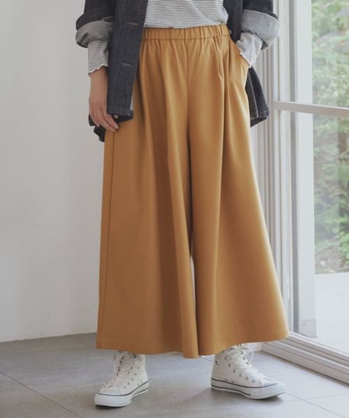 studio CLIP（スタディオクリップ）の「【みんなのリクエストパンツ】TRイージースカーチョ[プチ・プラスサイズあり]（その他パンツ・レディース・モカ/マスタード/その他2/その他3/ボルドー・MEDIUM/LARGE/PF/ﾌﾘｰ(L)）」の3枚目の写真