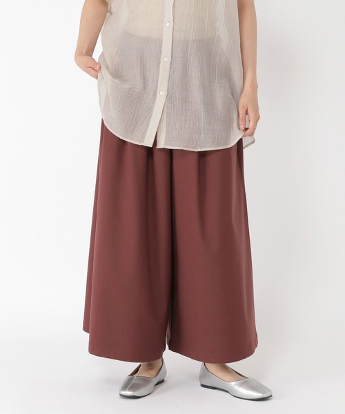 studio CLIP（スタディオクリップ）の「【みんなのリクエストパンツ】TRイージースカーチョ[プチ・プラスサイズあり]（その他パンツ・レディース・モカ/マスタード/その他2/その他3/ボルドー・MEDIUM/LARGE/PF/ﾌﾘｰ(L)）」の15枚目の写真