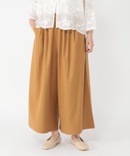 studio CLIP（スタディオクリップ）の「【みんなのリクエストパンツ】TRイージースカーチョ[プチ・プラスサイズあり]（その他パンツ・レディース・モカ/マスタード/その他2/その他3/ボルドー・MEDIUM/LARGE/PF/ﾌﾘｰ(L)）」の18枚目の写真