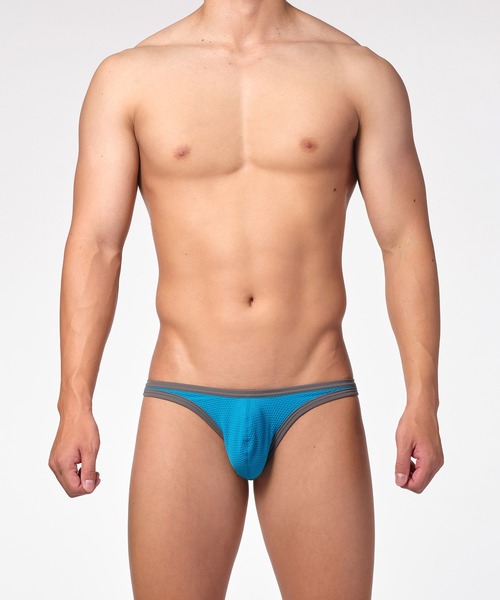 BIKINI/Bump Mesh Two-tone Bikini（ブリーフ）｜TOOT（トゥート）