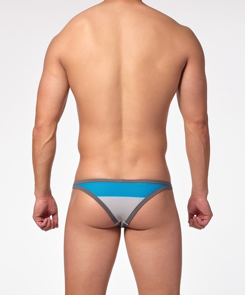 BIKINI/Bump Mesh Two-tone Bikini（ブリーフ）｜TOOT（トゥート）