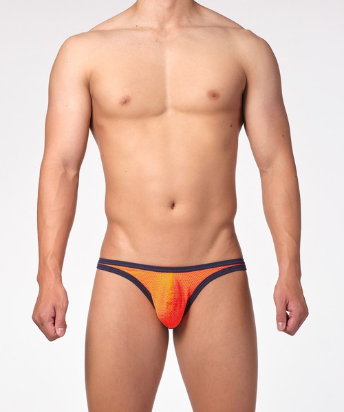 BIKINI/Bump Mesh Two-tone Bikini（ブリーフ）｜TOOT（トゥート）