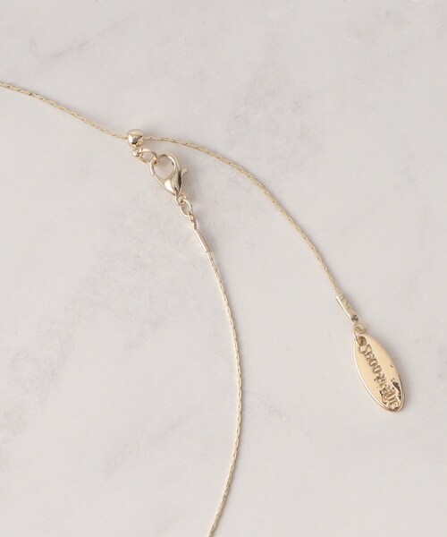 SHOO・LA・RUE（シューラルー）の「◆トリプルミニリングネックレス（ネックレス・レディース・ゴールド/シルバー/シルバー系その他/ピンクゴールド・00）」の8枚目の写真