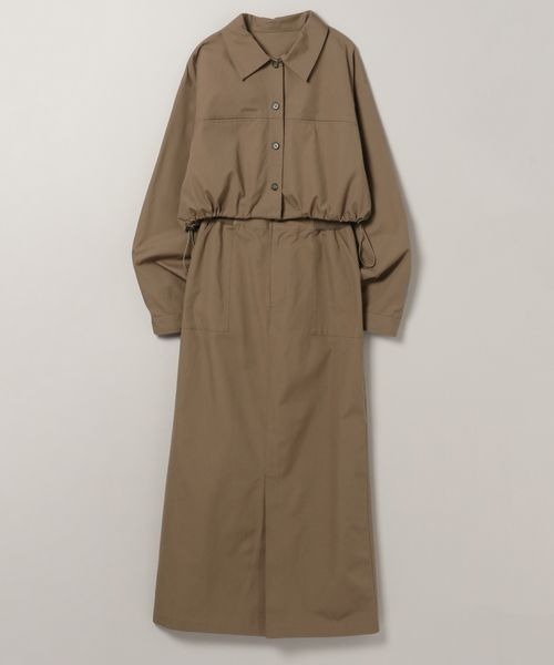 JEANASIS（ジーナシス）の「ドロストワークシャツジャケット2P/152594（セットアップ・レディース・ブラック/ブラウン・FREE）」の11枚目の写真