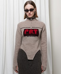 PRANK PROJECT | 【24WINTER PRE ORDER】ラインリブハイネックニット/Line Rib High Neck Knit(ニット/セーター)