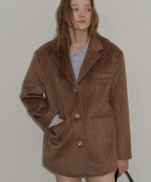 giunon オーバーシャギージャケット giunon オーバーシャギージャケット giunon オーバーシャギー