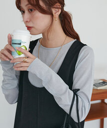 【WEB限定】ラメロングスリーブ